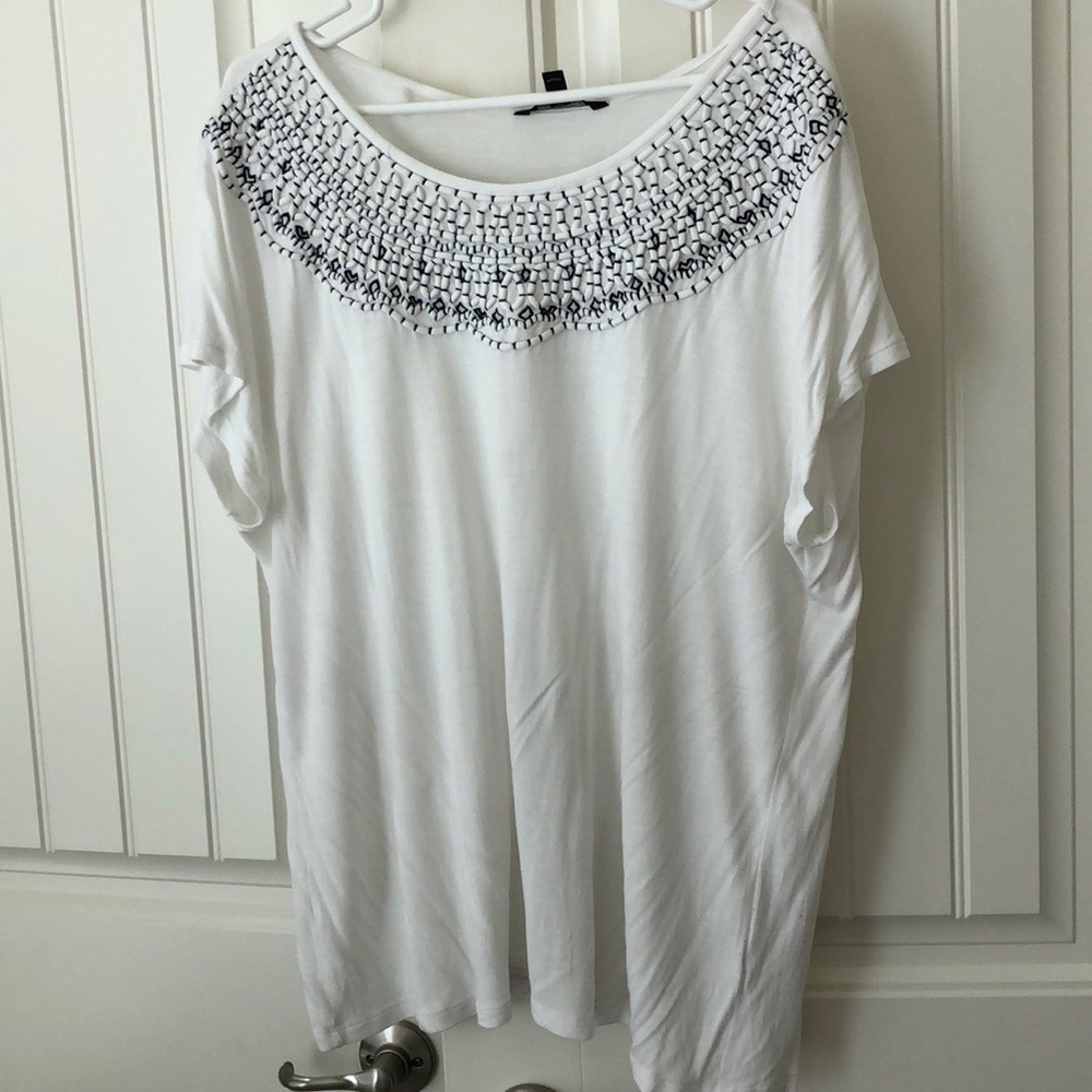 Banana Republic Embroidered Tee